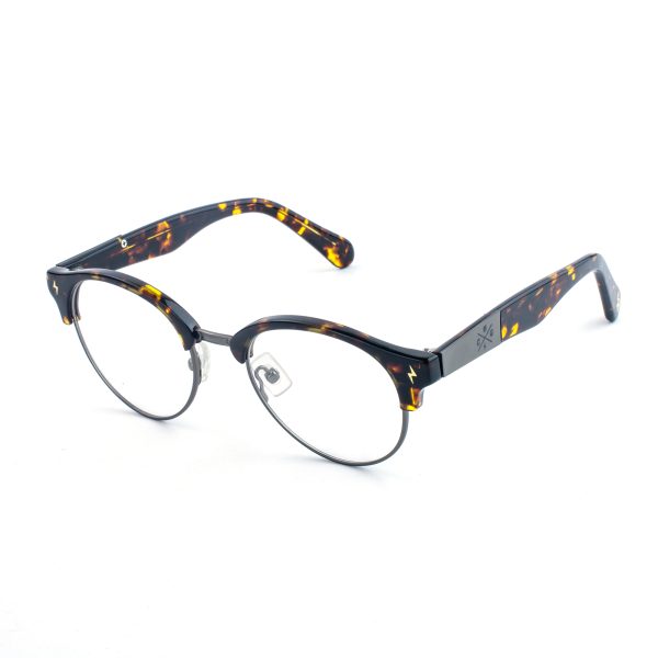 Acetate Browline Eyeglasses HEW 4902