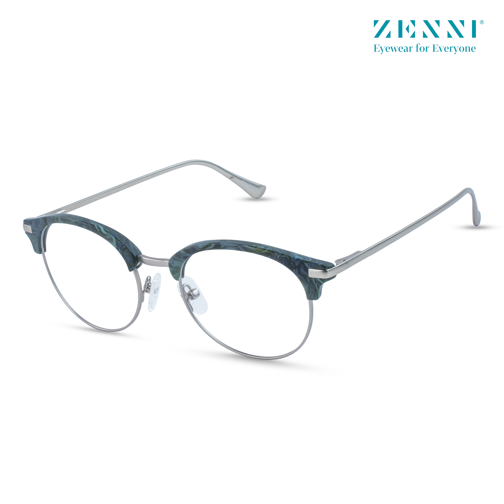 Zenni 7813024 Agave Browline Eyeglasses Luxotix Zenni 7813024 Agave Browline Eyeglasses Luxotix