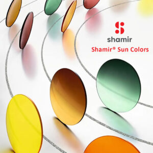 Shamir sun color lens