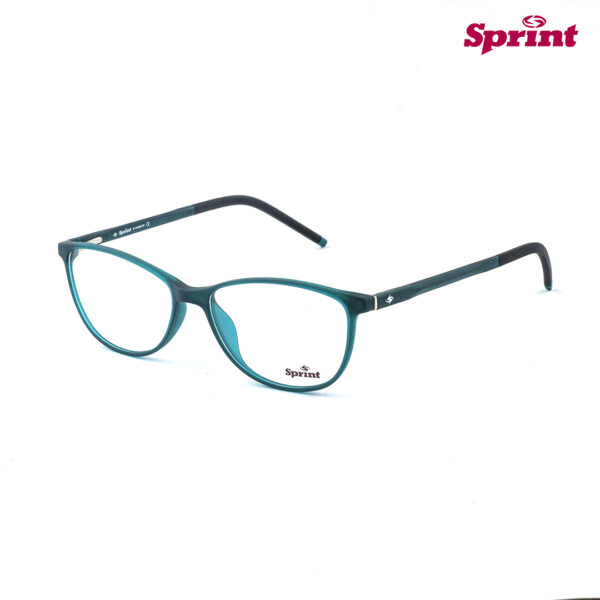 Sprint SN 9960 C7 Small Fit Deep Turquoise Oval Eyeglasses For Women
