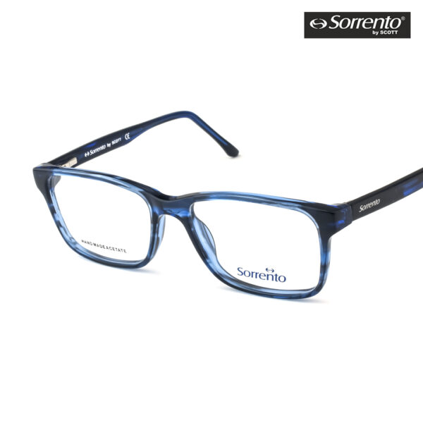 Sorrento SR 878 C5 Blue Rectangle Eyeglasses