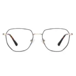 Vincent Chase VC E13634 C1 Golden Metal Geometric Eyeglasses