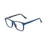 Westin B0801 Matte Blue Rectangle Eyeglasses