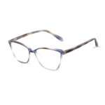 Life Line 8041 Brown Ash Eyeglasses For Women