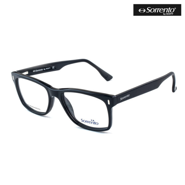 Sorrento SR 898 C1 Rectangle Black Eyeglasses