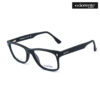 Sorrento SR 898 C6 Rectangle Matte Black Eyeglasses