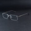 Stylish Silver Rimless Eyeglasses OLD1922M C3