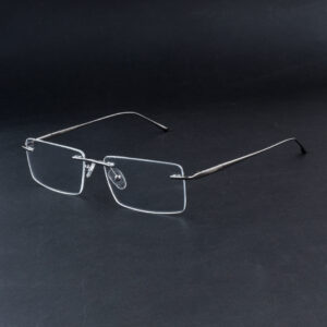 Stylish Silver Rimless Eyeglasses OLD1922M C3