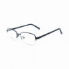 Half Rim Metal Rectangle OPH SC 205 02 BLK Eyeglasses
