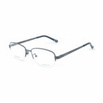 Half Rim Metal Rectangle OPH SC 205 03 Gun Eyeglasses