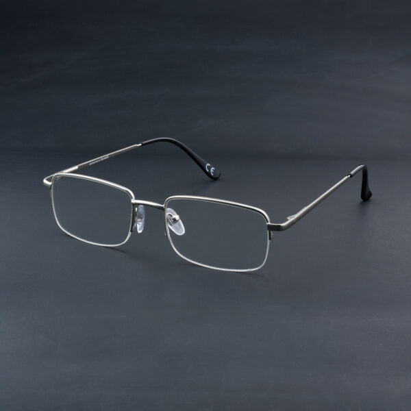 OPH SC 308 1212 Half Rim Silver Eyeglasses