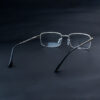 OPH SC 308 1212 Half Rim Silver Eyeglasses