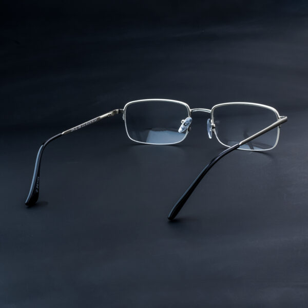 OPH SC 308 1212 Half Rim Silver Eyeglasses