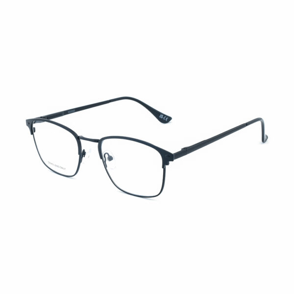 Square Black Metal OPH SC 309 0202 Eyeglasses
