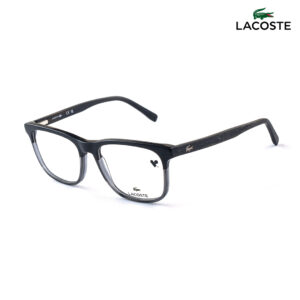 Lacoste L2849 035 Transparent Grey/Wood Eyeglasses
