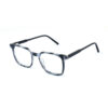 LJ8001 C1 Black Full Rim Eyeglasses