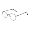 Round Black Metal OPH 306 03 Eyeglasses