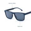 Blue Stylish Sunglasses LS 5661