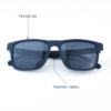 Blue Stylish Sunglasses LS 5661