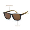 Brown Stylish Sunglasses LS 5660