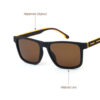 Brown Stylish Sunglasses LS 5660