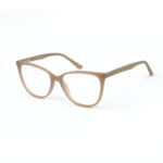 Beige Cat-Eye SC 254 26 Eyeglasses For Women