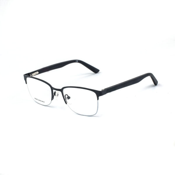 Metal Half Rim Rectangular SC 302 02 Eyeglasses