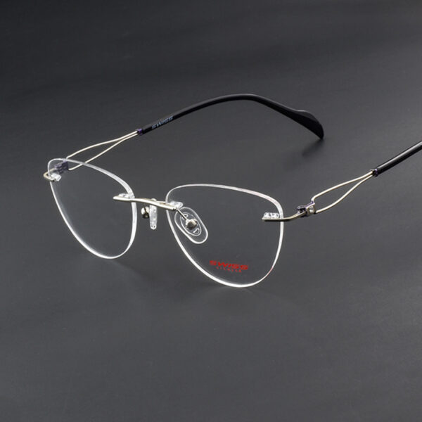 Stylish Rimless Eyeglasses 231645 C1 For Women