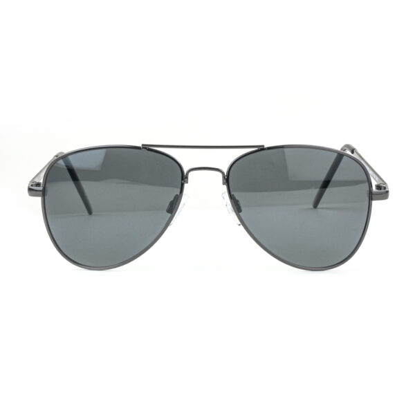 Stylish Gunmetal Aviator 106 03 POL Sunglasses