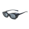 Rectangle Black SC 375 0218 Sunglasses