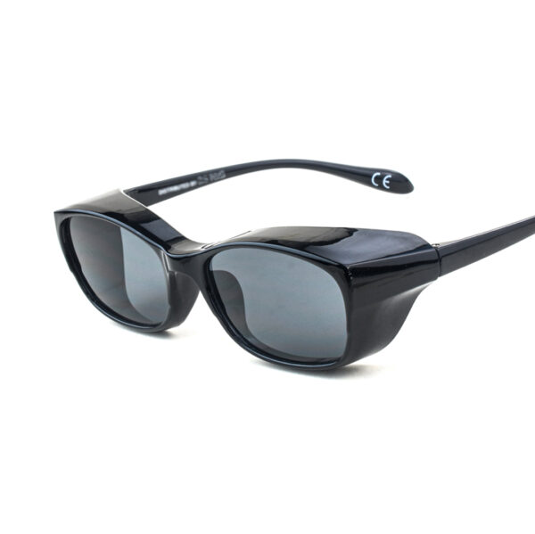 Rectangle Black SC 375 0218 Sunglasses