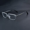 Stylish Metal Transparent Eyeglasses PEW 4799