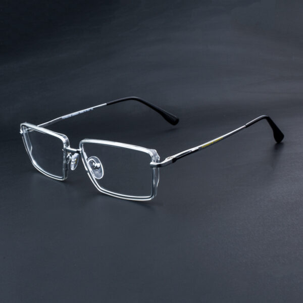 Stylish Metal Transparent Eyeglasses PEW 4799