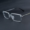 Stylish Metal Transparent Eyeglasses PEW 4799