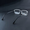 Stylish Metal Transparent Eyeglasses PEW 4799