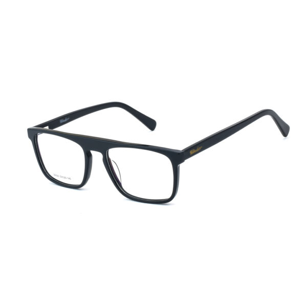 Stylish Black Eyeglasses 22023 C6 For Men