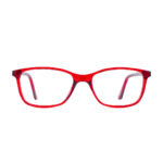 Foster Grant OPH 207 07 Red Rectangle Eyeglasses For Women