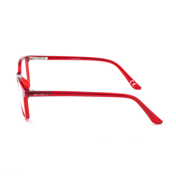 Foster Grant OPH 207 07 Red Rectangle Eyeglasses For Women