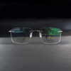 Stylish Black Rimless 98002 C2 Eyeglasses