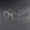 Stylish Black Rimless 98002 C2 Eyeglasses