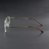 Stylish Golden Rimless 98008 Eyeglasses