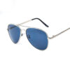 Foster Grant Stylish Aviator 106 1212 Silver Sunglasses