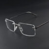 OLD6808M 001 Rimless Eyeglasses