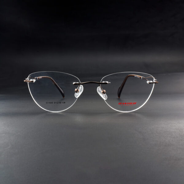 Stylish Rimless Eyeglasses 231645 C1 For Women