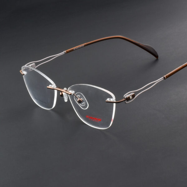 Stylish Rimless Eyeglasses 231653 C1 For Women