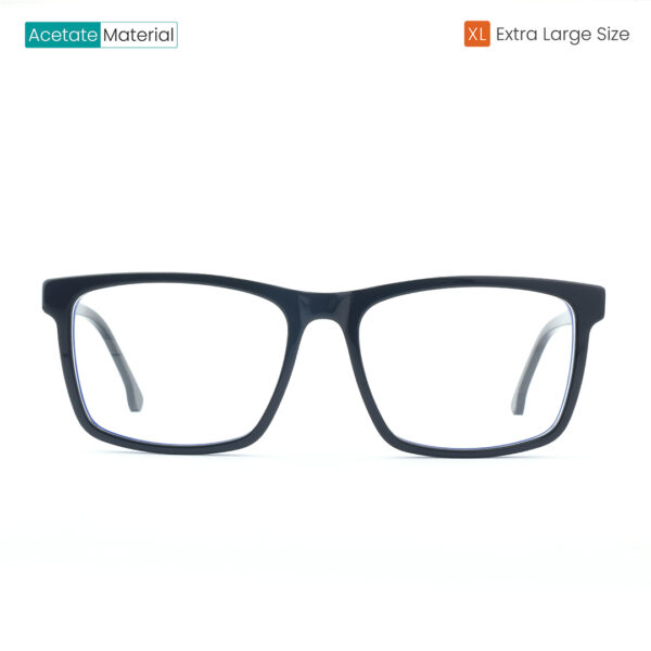 Black Blue Extra Large Eyeglasses SQ1003 C6