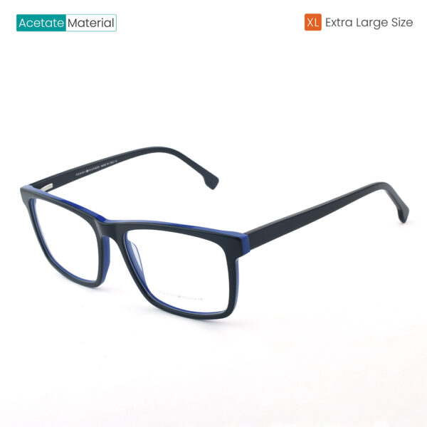 Black Blue Extra Large Eyeglasses SQ1003 C6