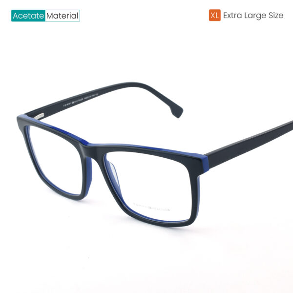 Black Blue Extra Large Eyeglasses SQ1003 C6