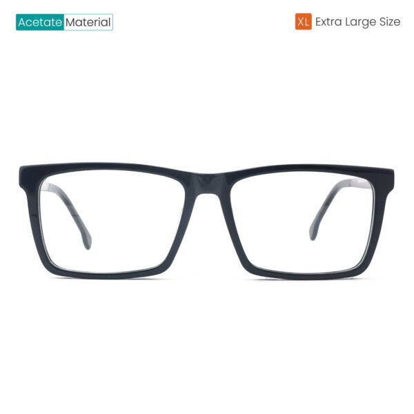 Black Extra Large Eyeglasses SQ1006 C1