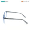 Extra Large Light Blue Eyeglasses SQ1001 C7